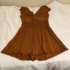 NWOT Heartloom Rust Mini Dress